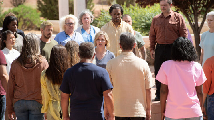 The Last Weekend Reads of 2025 4 carol is confronted at the hospital on pluribus