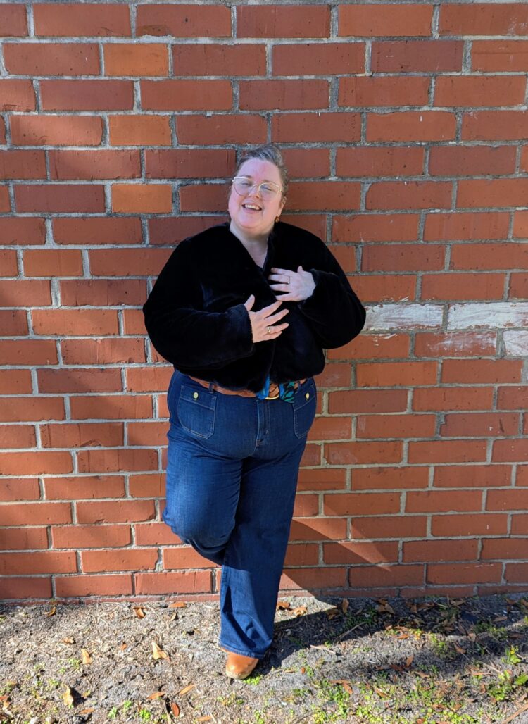 J. Crew Factory Review: Plus Size & Menswear 4 j. crew factory faux fur jacket