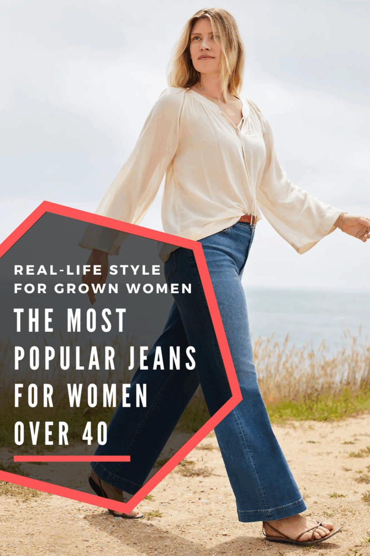 The Most Popular Jeans for Women Over 40 Based on the Wardrobe Oxygen Community 11 the most popular jeans for women over 40