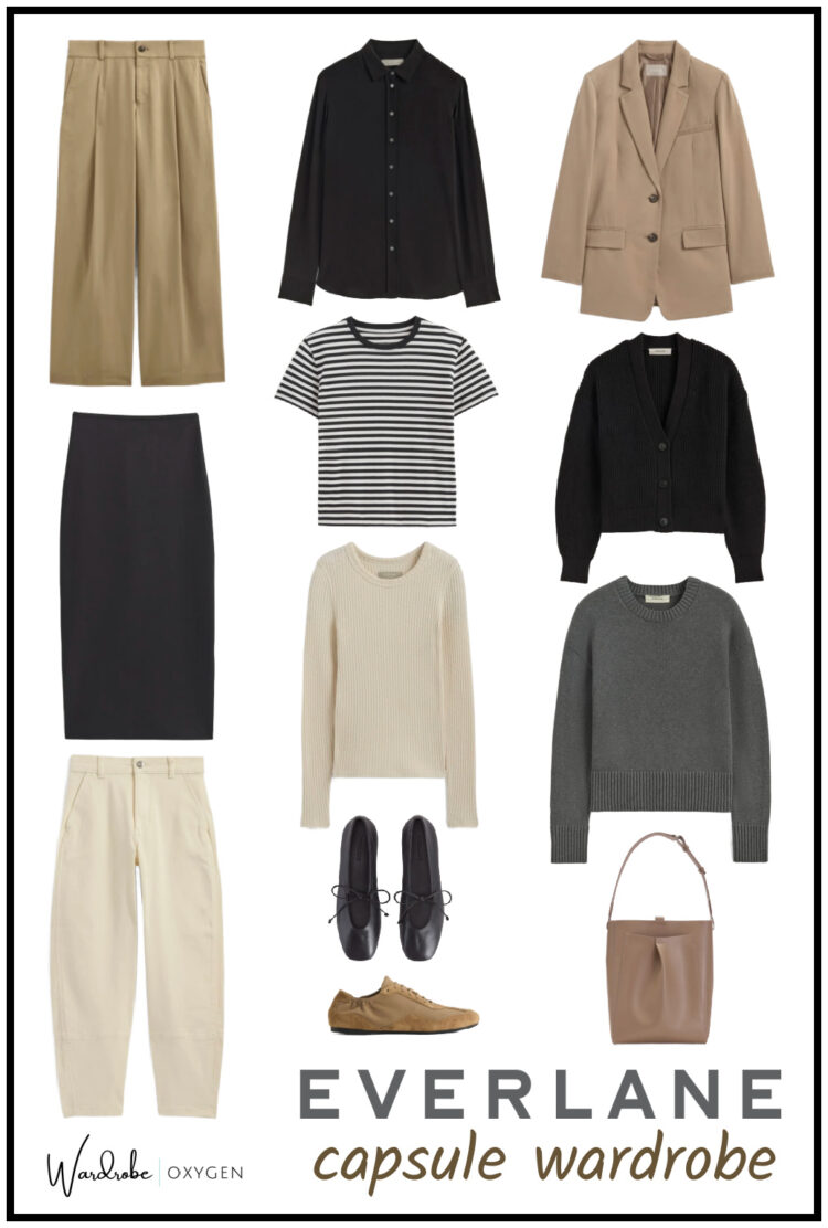 everlane capsule wardrobe