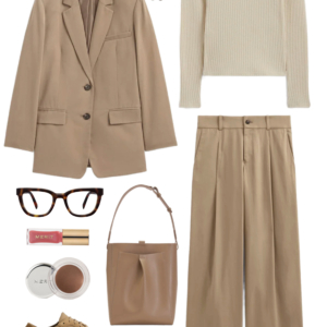 Outfit from the Everlane Capsule Wardrobe 2026 by Alison Gary of Wardrobe Oxygen, and over 40 fashion blog