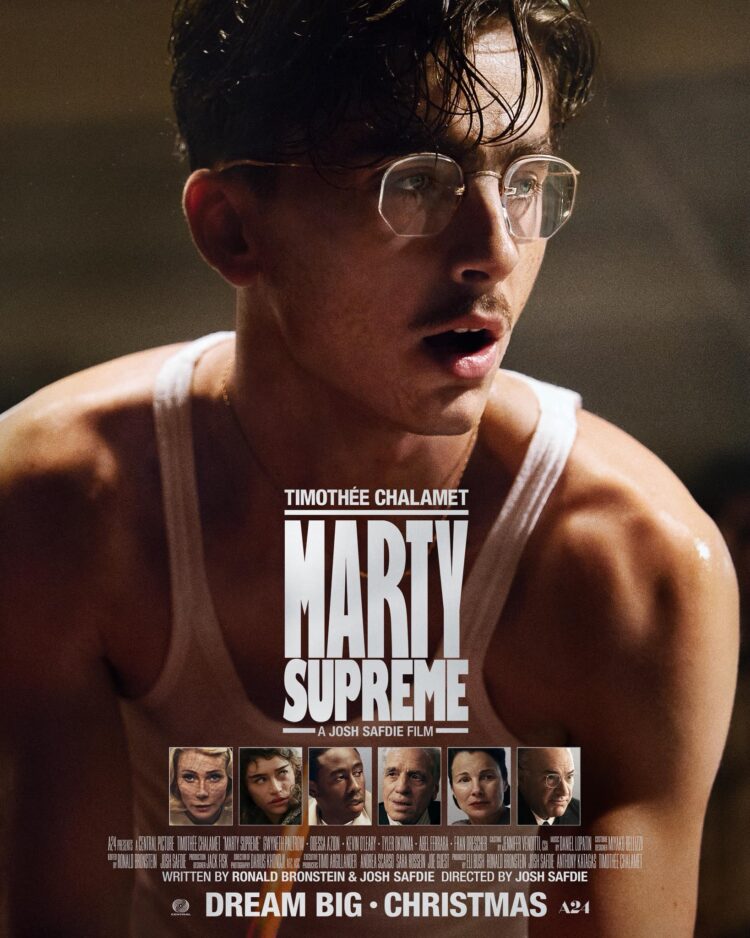 Weekend Reads for January 10 & 11 10 marty supreme movie poster