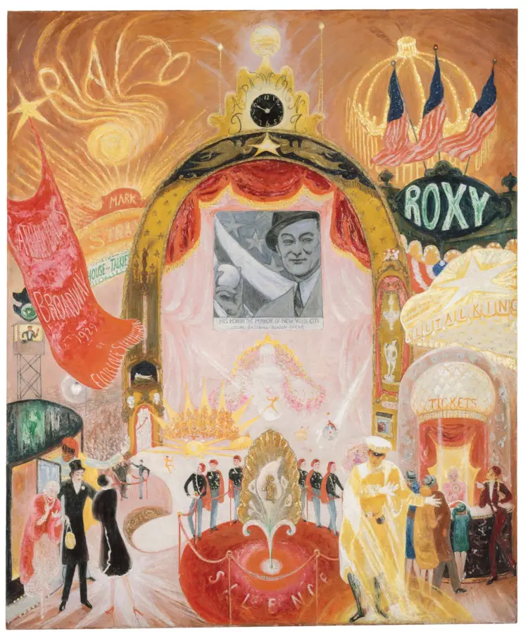 Weekend Reads for the End of February 1 Florine Stettheimer, The Cathedrals of Broadway, 1929