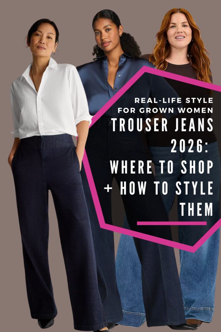 How to Style Barrel Jeans: Spring 2026 Tips for Grown Women 4 Trouser Jeans 2026: Where to Shop + How to Style Them